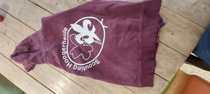 Donkerrood vest scouting Hoogerheide maat S - Afbeelding 2